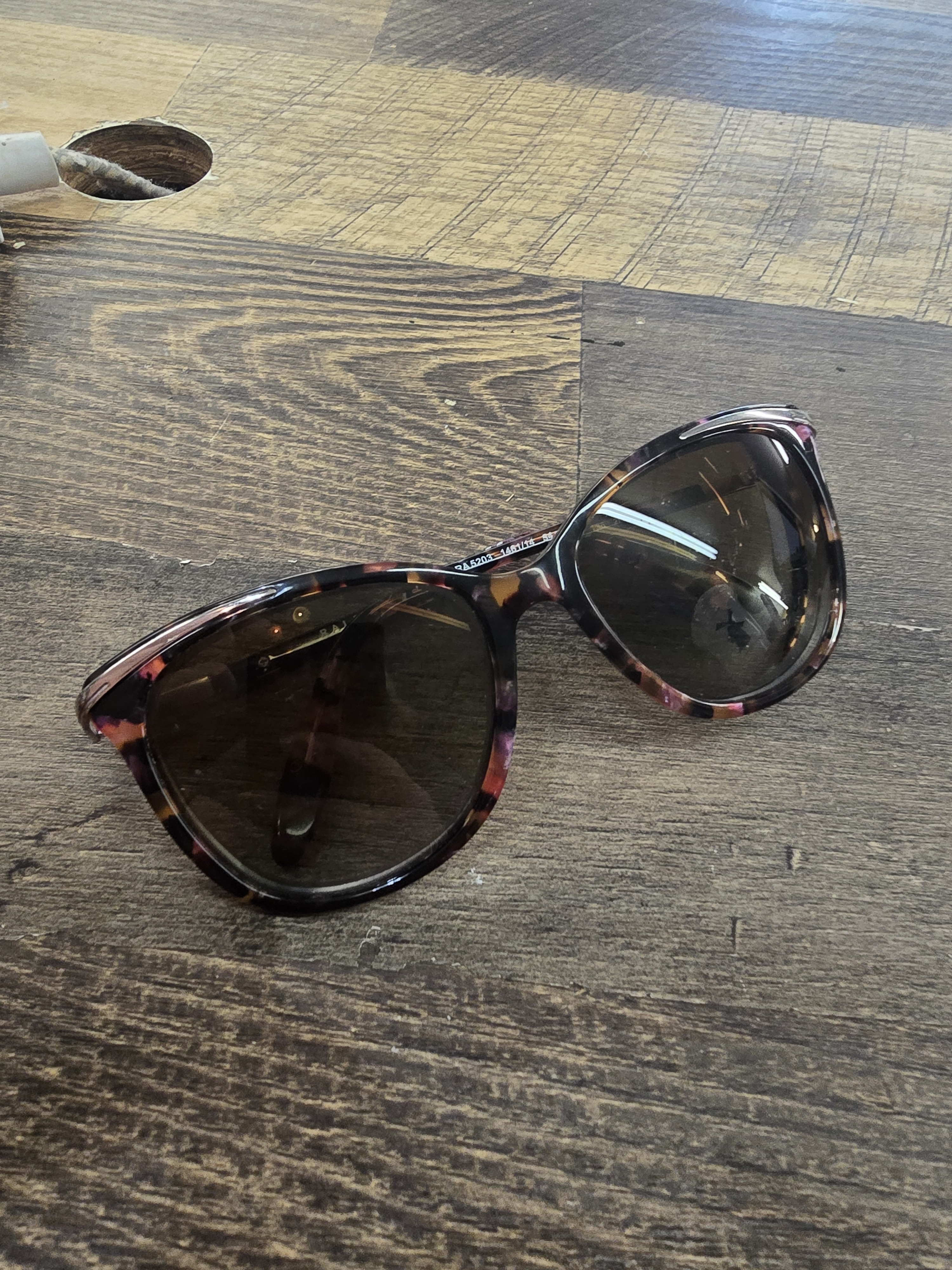 Ralph Lauren Tortoiseshell Oversized Sunglasses - Brown Lenses